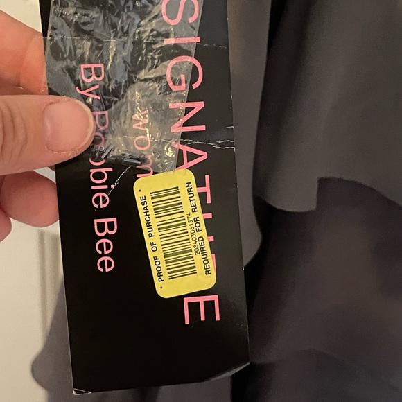 Robbie Bee Signature Black and Gray Dress 18W - Picture 4 of 5